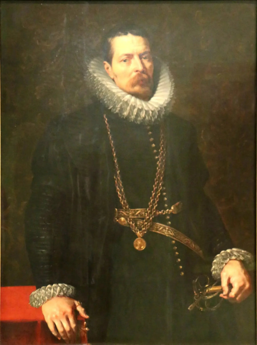 Porträtt av man - Peter Paul Rubens