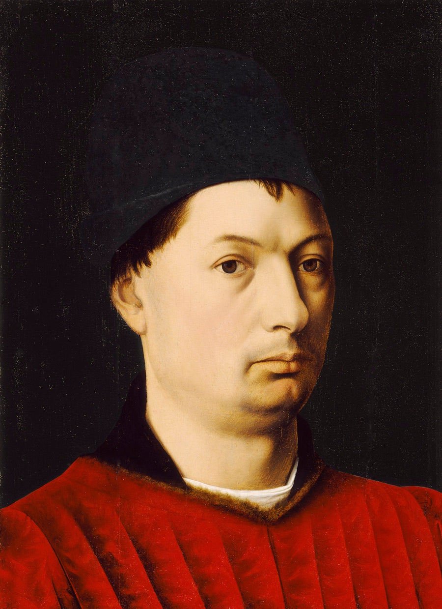 Porträtt av man - Petrus Christus