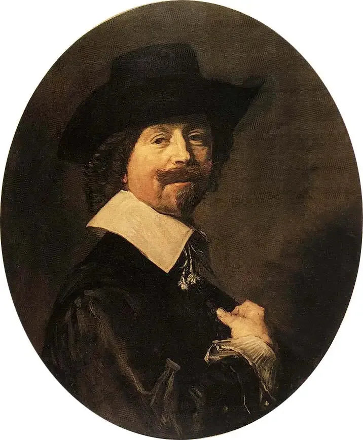 Porträtt av en man, (möjligen) Dr Nicolaes Tulp - Frans Hals