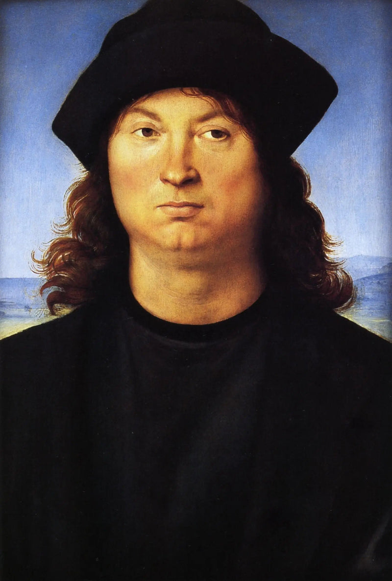 Porträtt av man - Raphael Sanzio