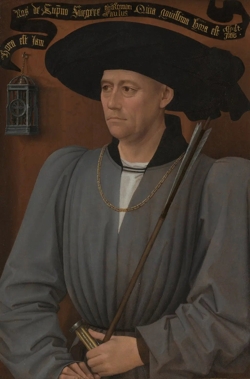 Porträtt av man - Rogier van der Weyden