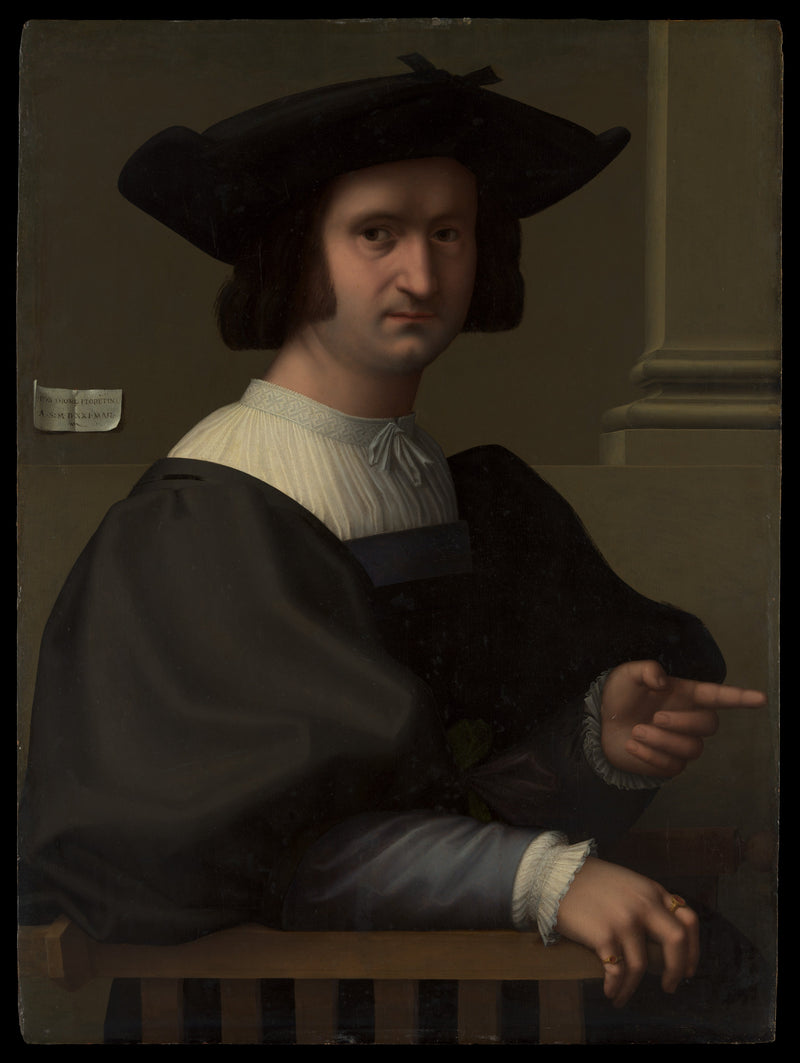 Porträtt av man - Tommaso Lunetti