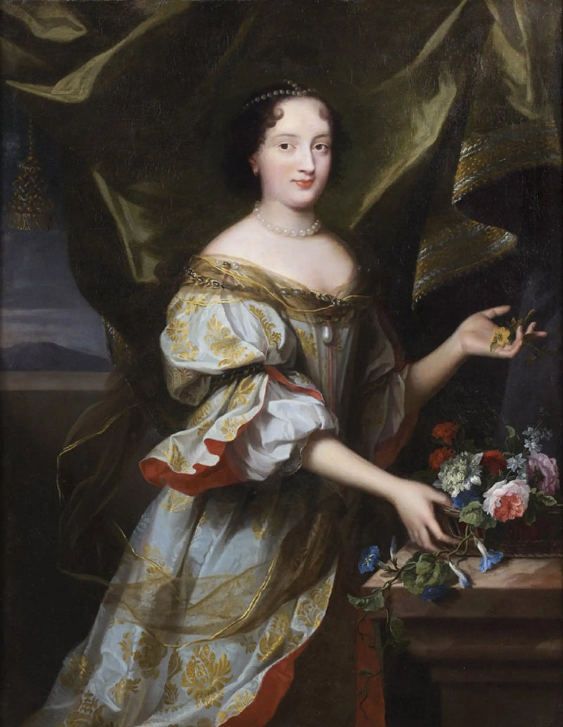 Porträtt av Hortense Mancini (?) - Juste d'Egmont