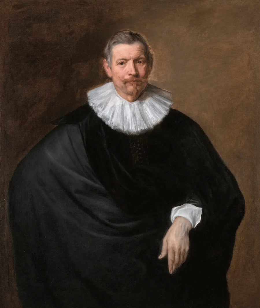 Porträtt av Hubert du Hot - Antoine van Dyck