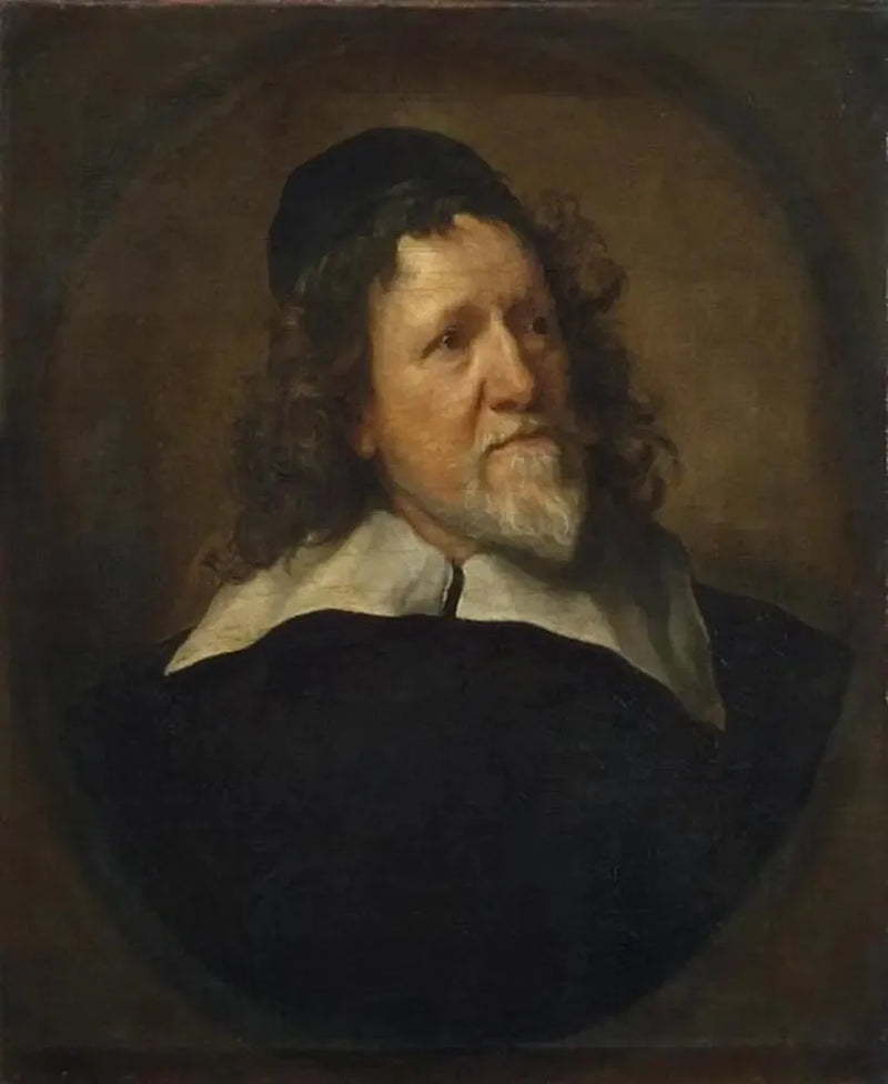 Porträtt av Inigo Jones (1573-1652) - Antoine van Dyck