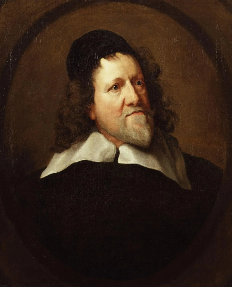 Inigo Jones-porträtt - Antoine van Dyck