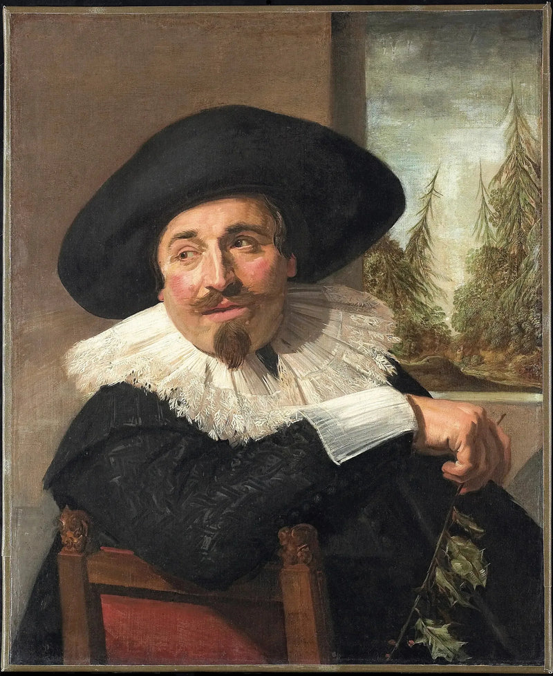 Porträtt av Isaac Abrahamsz. Massa - Frans Hals