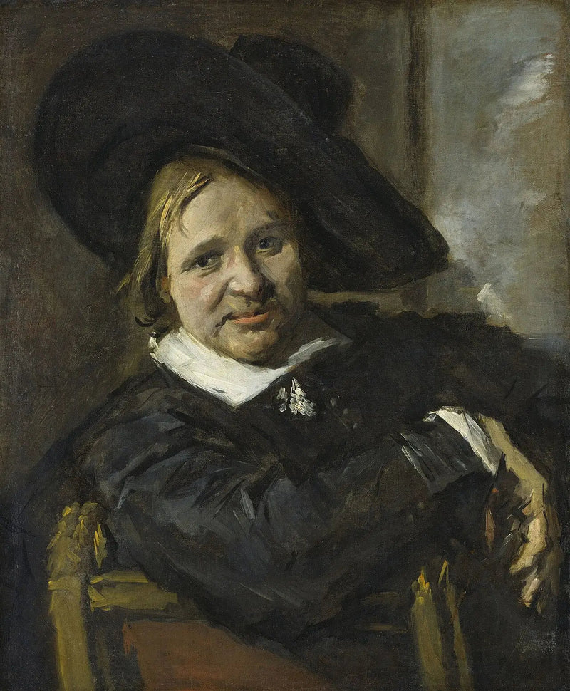 Isaac Massa med hatt - Frans Hals