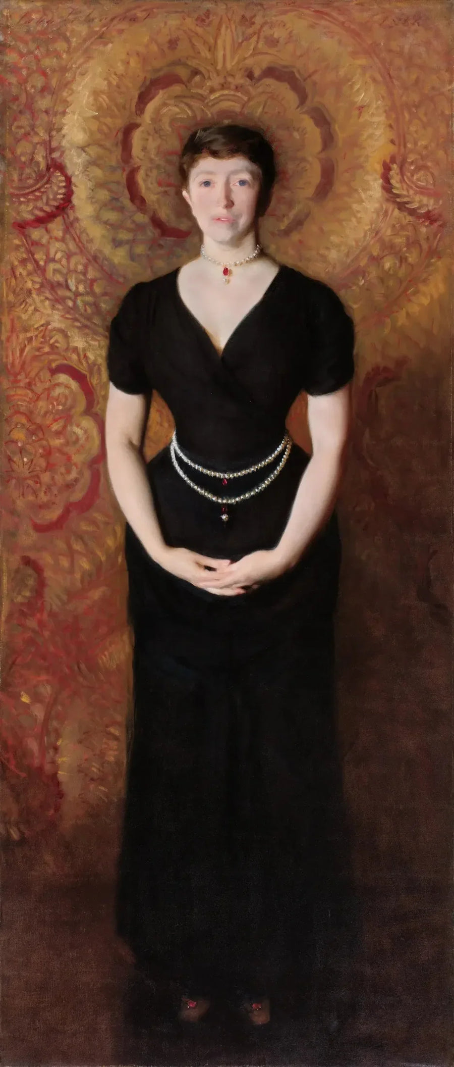 Porträtt av Isabella Stewart Gardner - John Singer Sargent