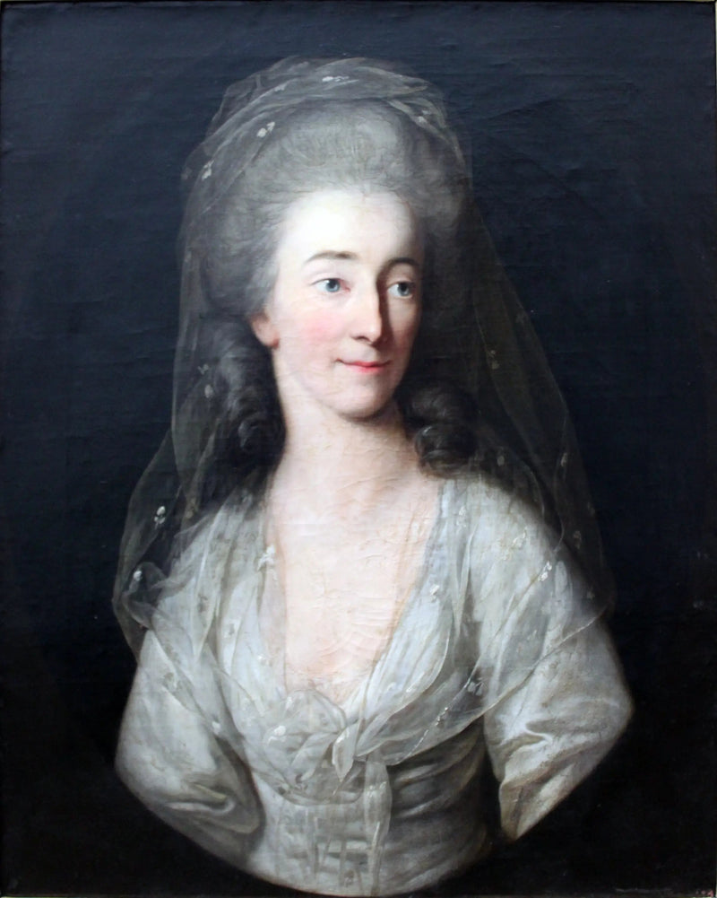 Porträtt av Isabella von Broizem - Anton Graff