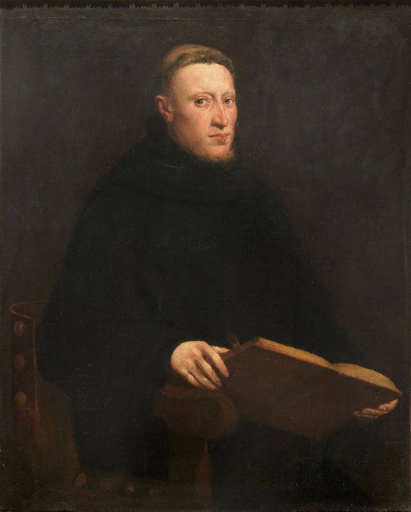 Porträtt av Onofrio Panvinio - Jacopo Tintoretto