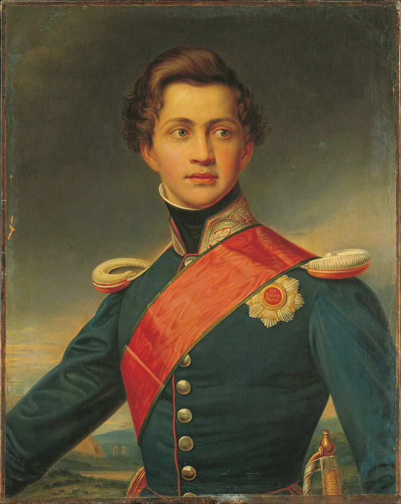 Othonporträtt som ung man - Joseph Karl Stieler