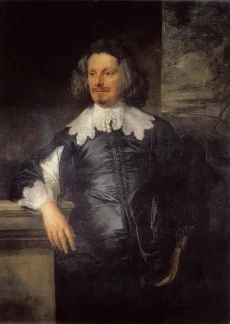 Porträtt av en okänd engelsman - Antoine van Dyck