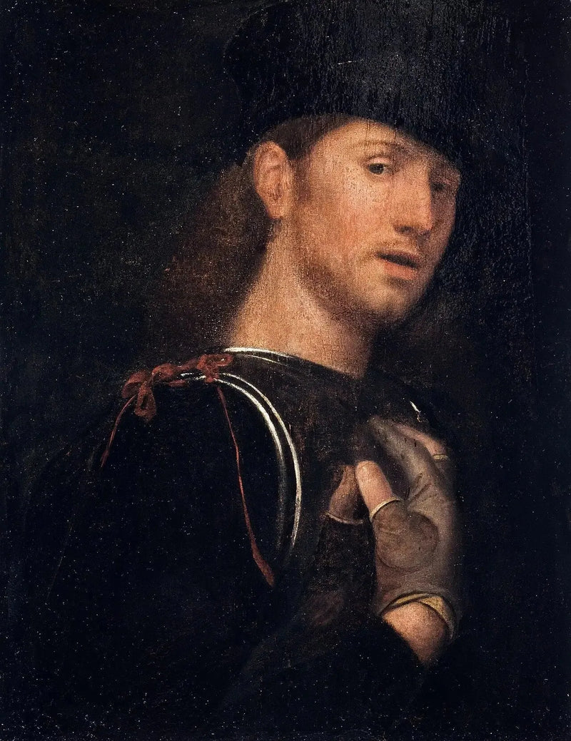 Porträtt av en bågskytt - Giorgione