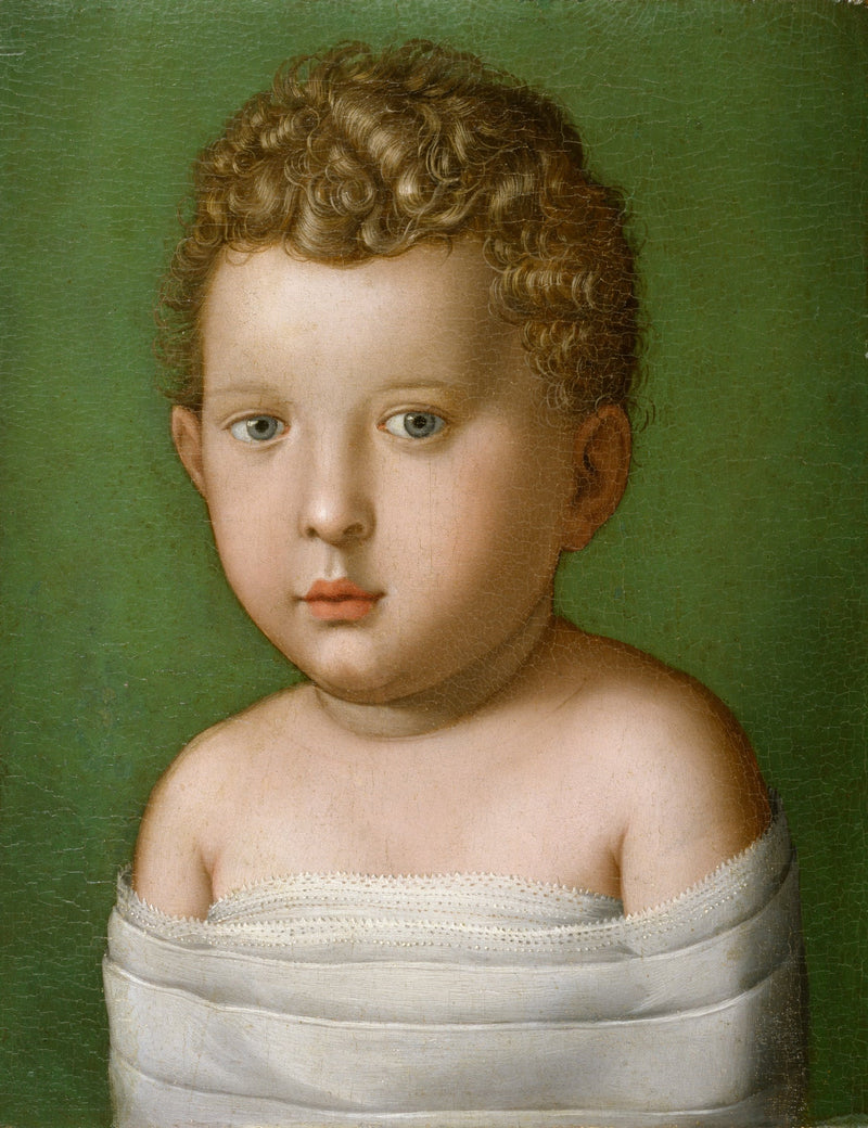 Porträtt av en bebis pojke - Bronzino