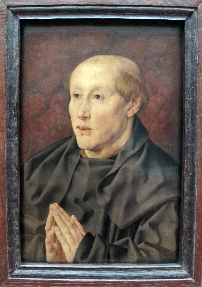 Porträtt av en benediktin - Jan Gossaert
