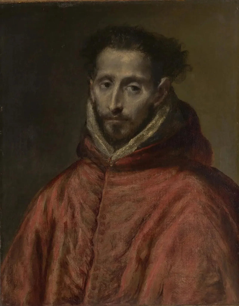 Porträtt av en kardinal - El Greco