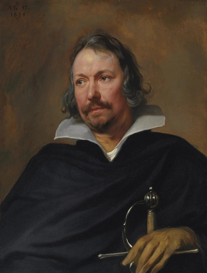 Porträtt av en ryttare - Antoine van Dyck