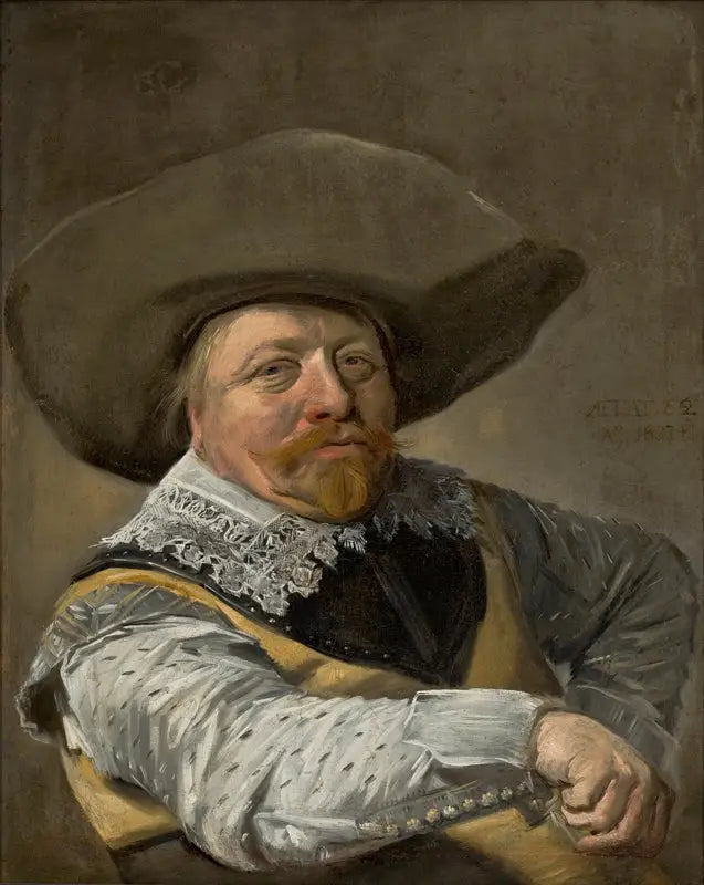Porträtt av en ryttare - Frans Hals