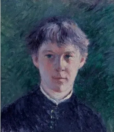 Porträtt av en student - Gustave Caillebotte