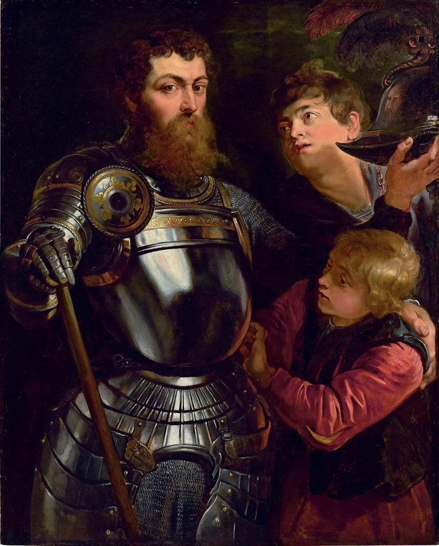 Porträtt av en befälhavare - Peter Paul Rubens