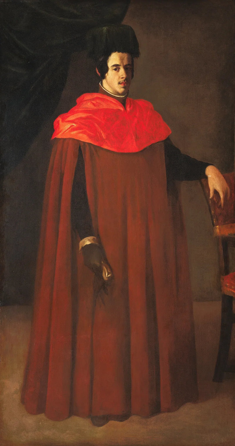 Porträtt av en jurist - Francisco de Zurbarán