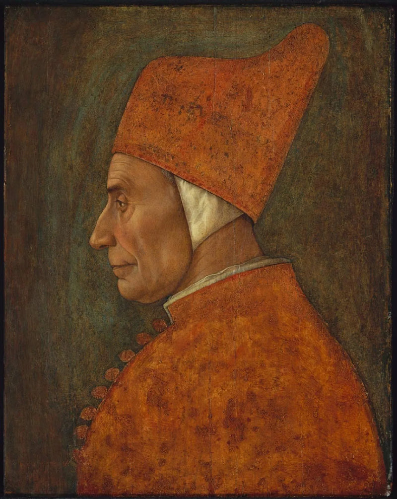 Porträtt av en doge, troligen Pasquale Malipiero - Gentile Bellini