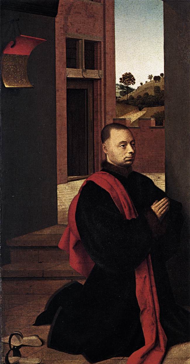 Porträtt av en donator - Petrus Christus