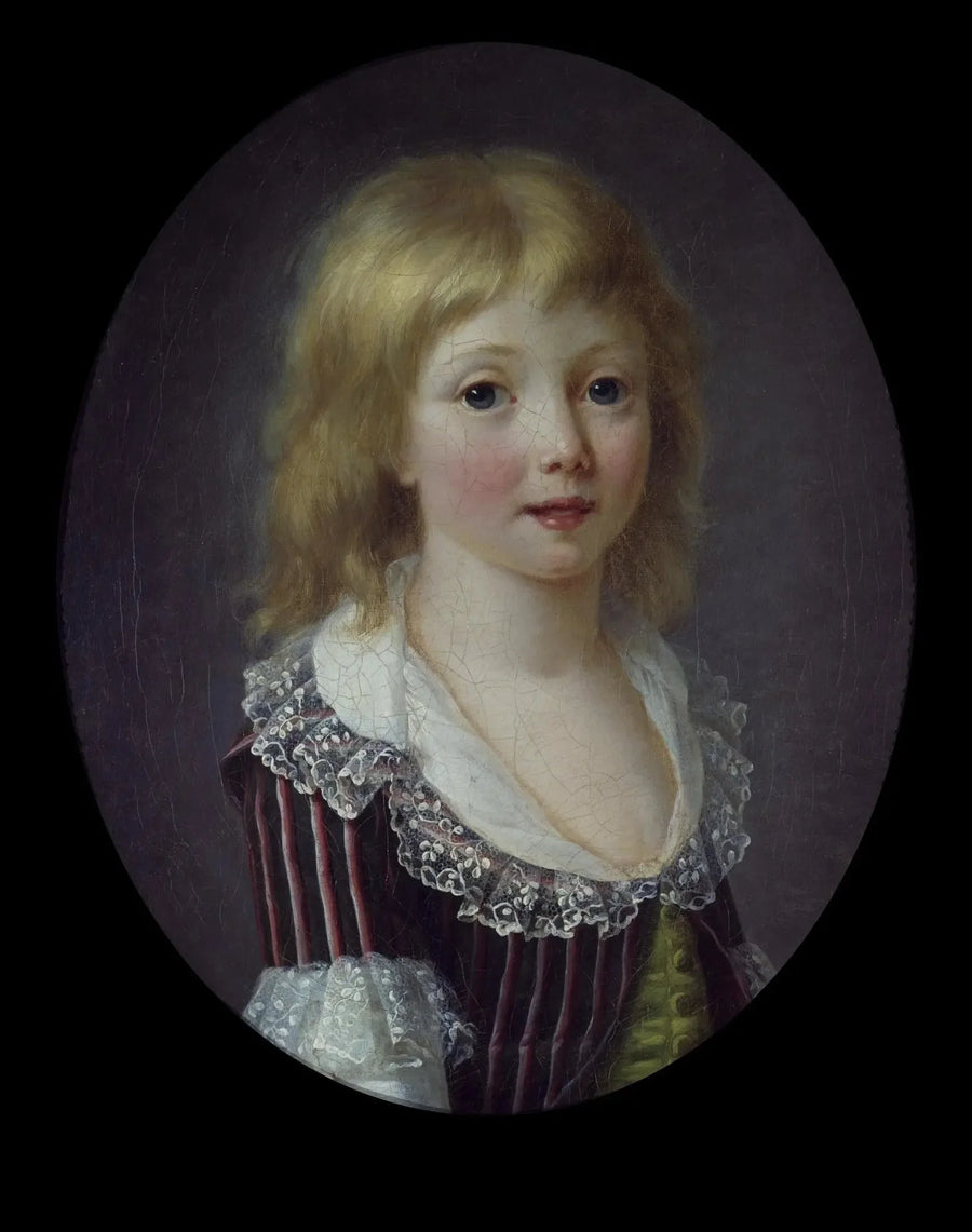 Porträtt av ett barn från familjen Comminges - Élisabeth Vigée Le Brun