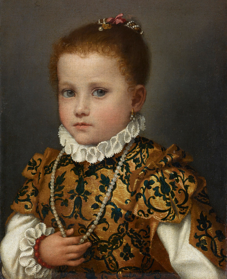 Porträtt av ett barn från Maison Redetti - Giovanni Battista Moroni