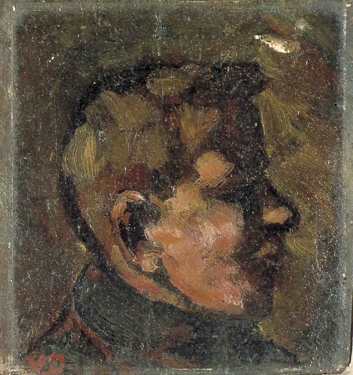 Portrait d'un garçon de profil - Theo van Doesburg