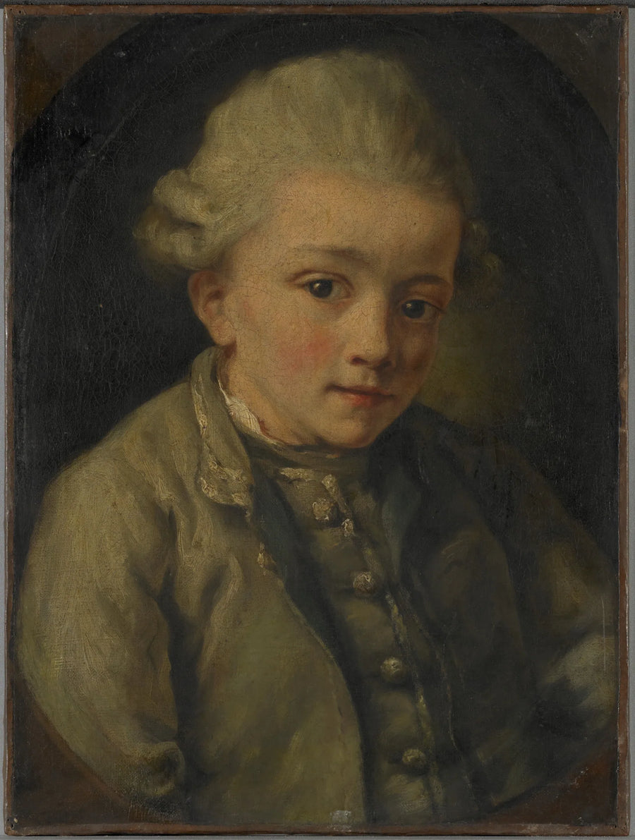 Porträtt av en pojke - Jean-Baptiste Greuze