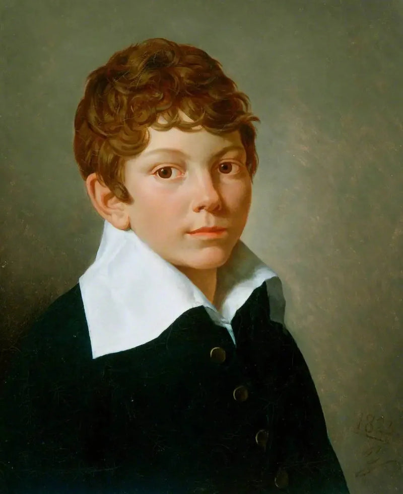 Porträtt av en pojke - Louis-Léopold Boilly
