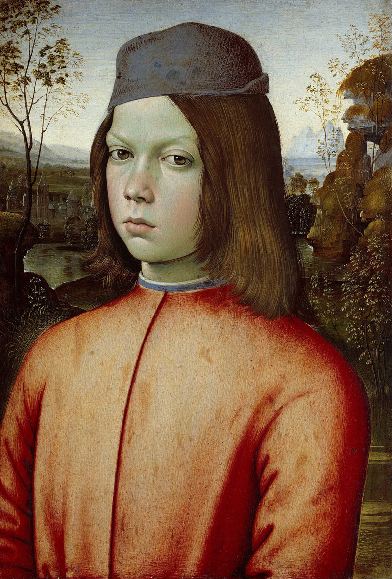 Porträtt av en pojke - Pinturicchio