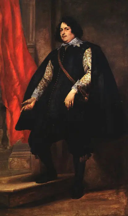 Porträtt av en gentleman - Antoine van Dyck