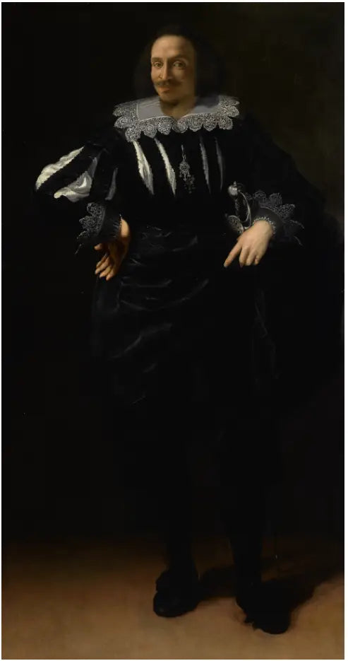 Porträtt av en gentleman - Artemisia Gentileschi