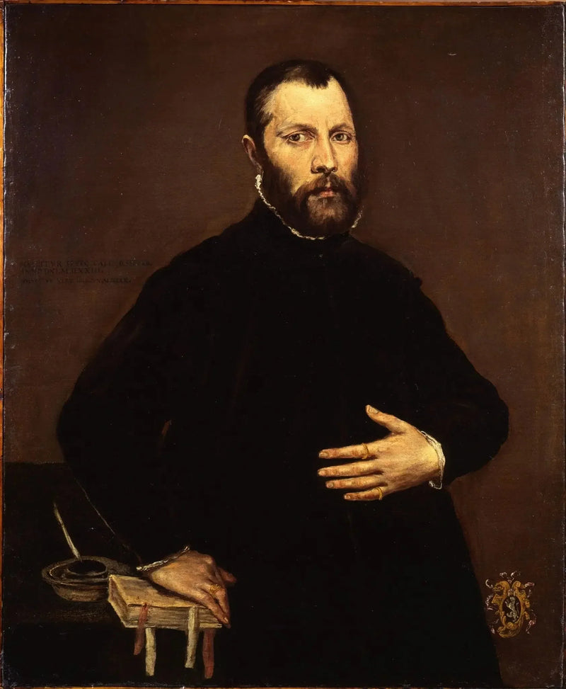 Porträtt av en gentleman - El Greco