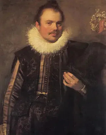 Porträtt av en gentleman - Frans Hals