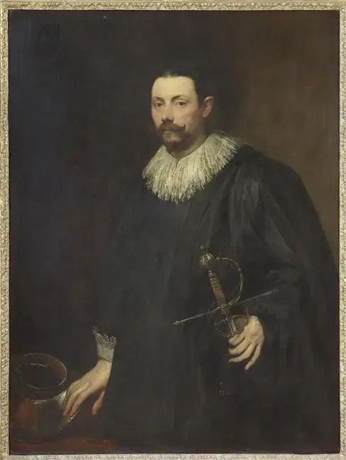 Porträtt av en genuesisk gentleman - Antoine van Dyck