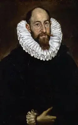 Porträtt av en okänd gentleman - El Greco