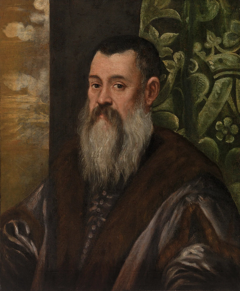 Porträtt av en gentleman - Jacopo Tintoretto