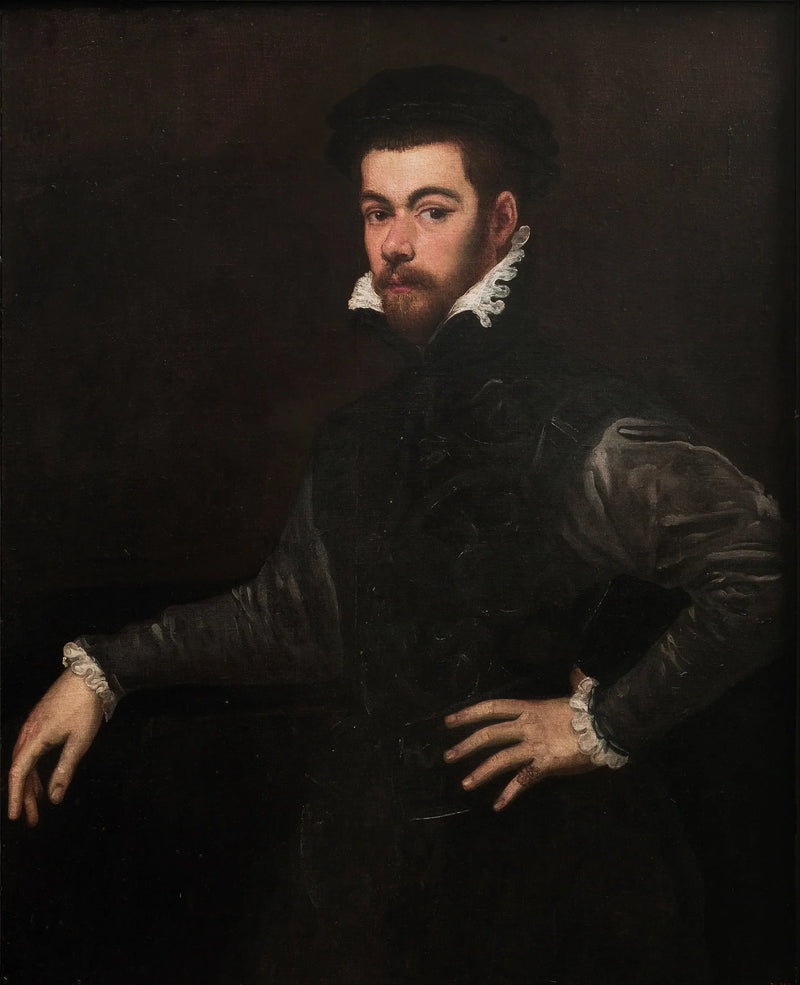 Porträtt av en gentleman - Jacopo Tintoretto
