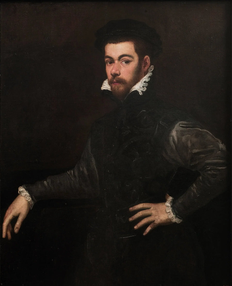 Porträtt av en gentleman - Jacopo Tintoretto