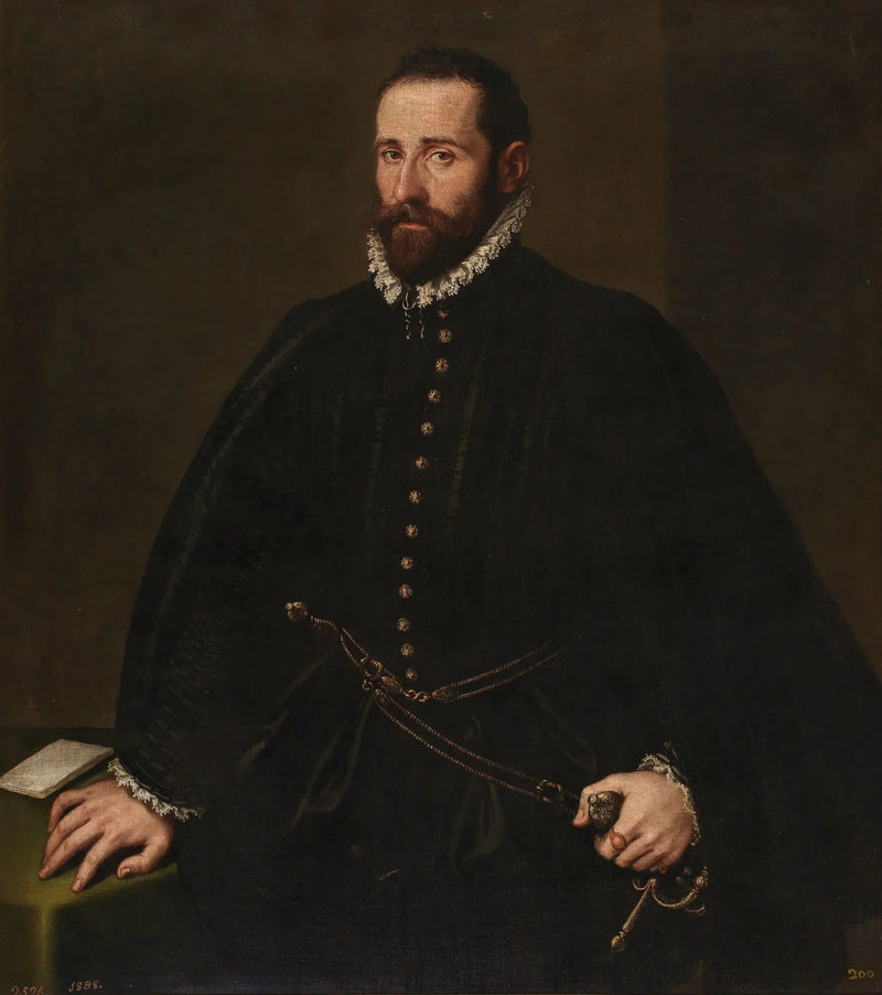 Porträtt av en gentleman - Jacopo Tintoretto