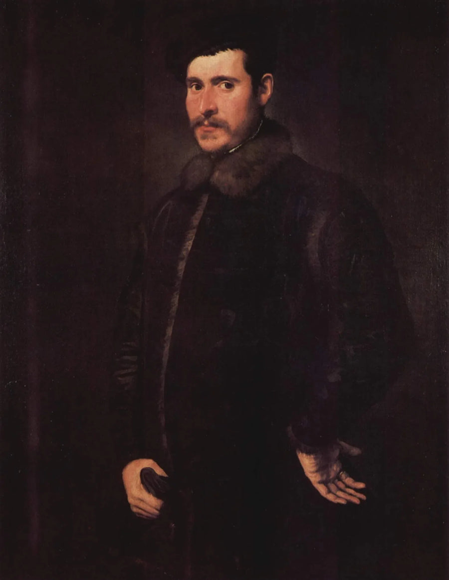 Porträtt av en gentleman - Jacopo Tintoretto
