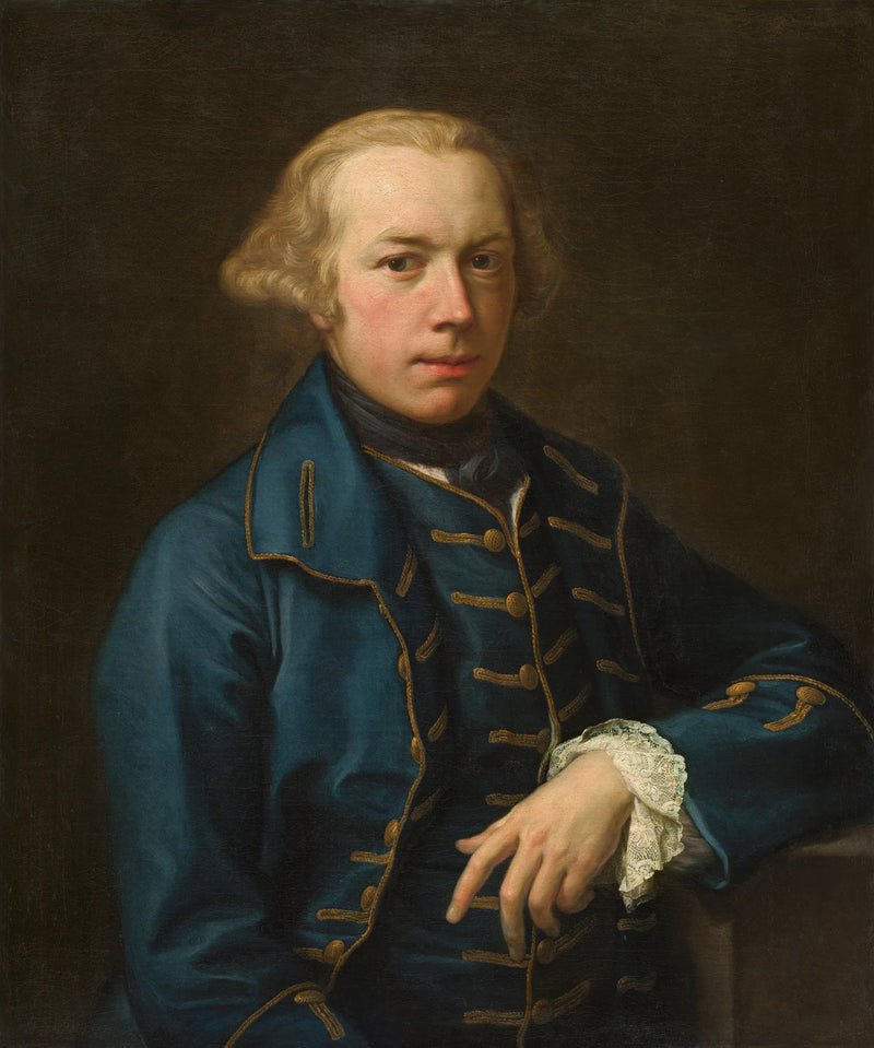 Porträtt av en gentleman - Pompeo Batoni
