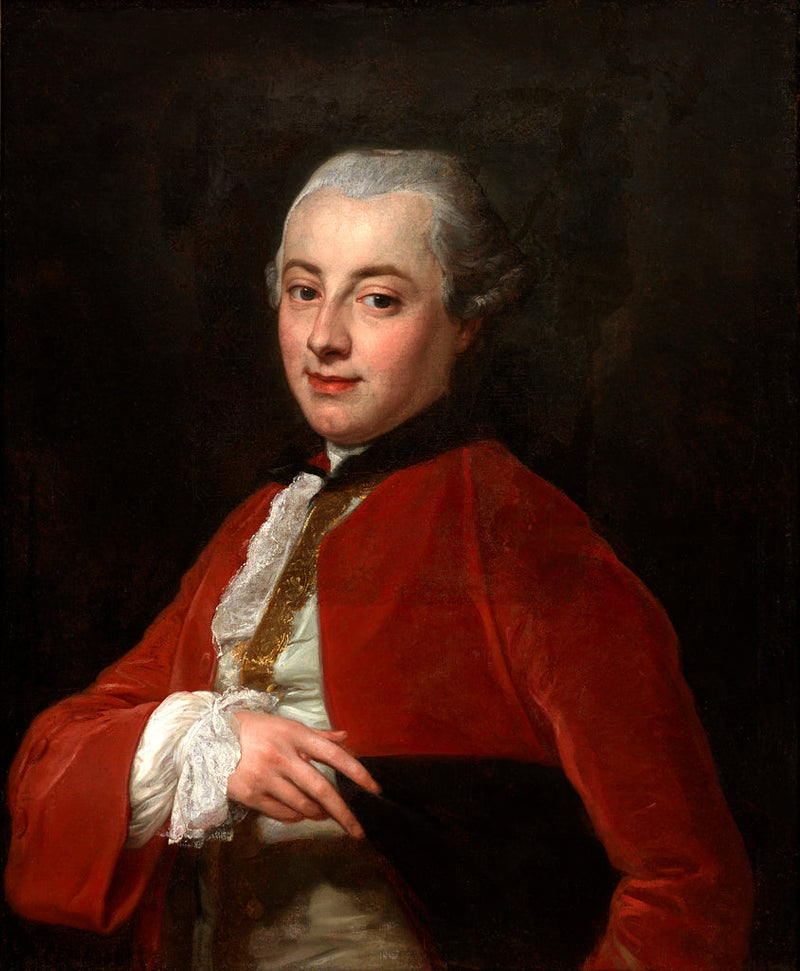 Porträtt av en gentleman - Pompeo Batoni