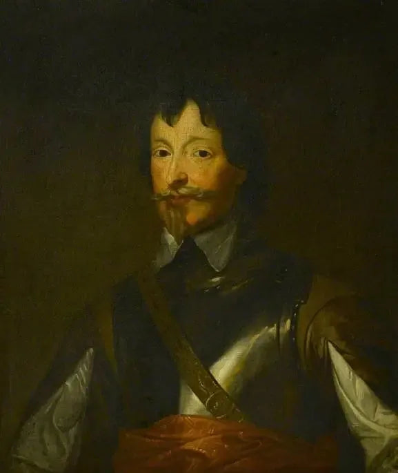 Porträtt av en gentleman med en rustning - Antoine van Dyck