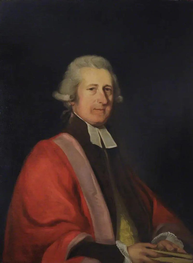 Porträtt av en gentleman (förmodligen Isaac Pennington, 1745–1817, läkare vid Addenbrookes sjukhus, adlad 1796) - Joshua Reynolds