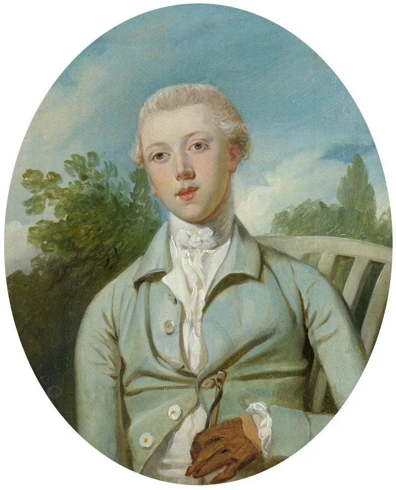 Porträtt av en gentleman (förmodligen William Pitt) - Thomas Gainsborough